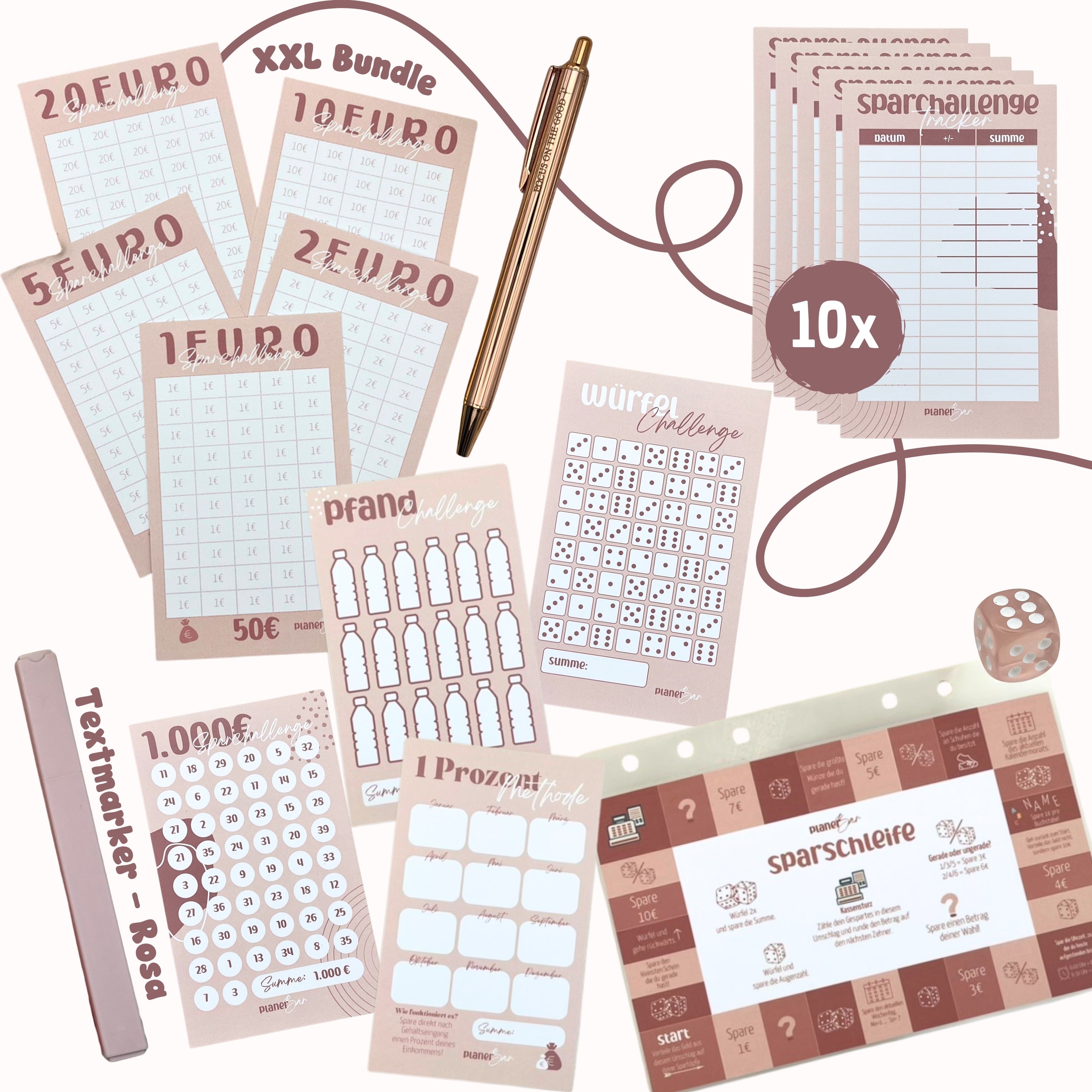 XXL Challenge Set - Rosa