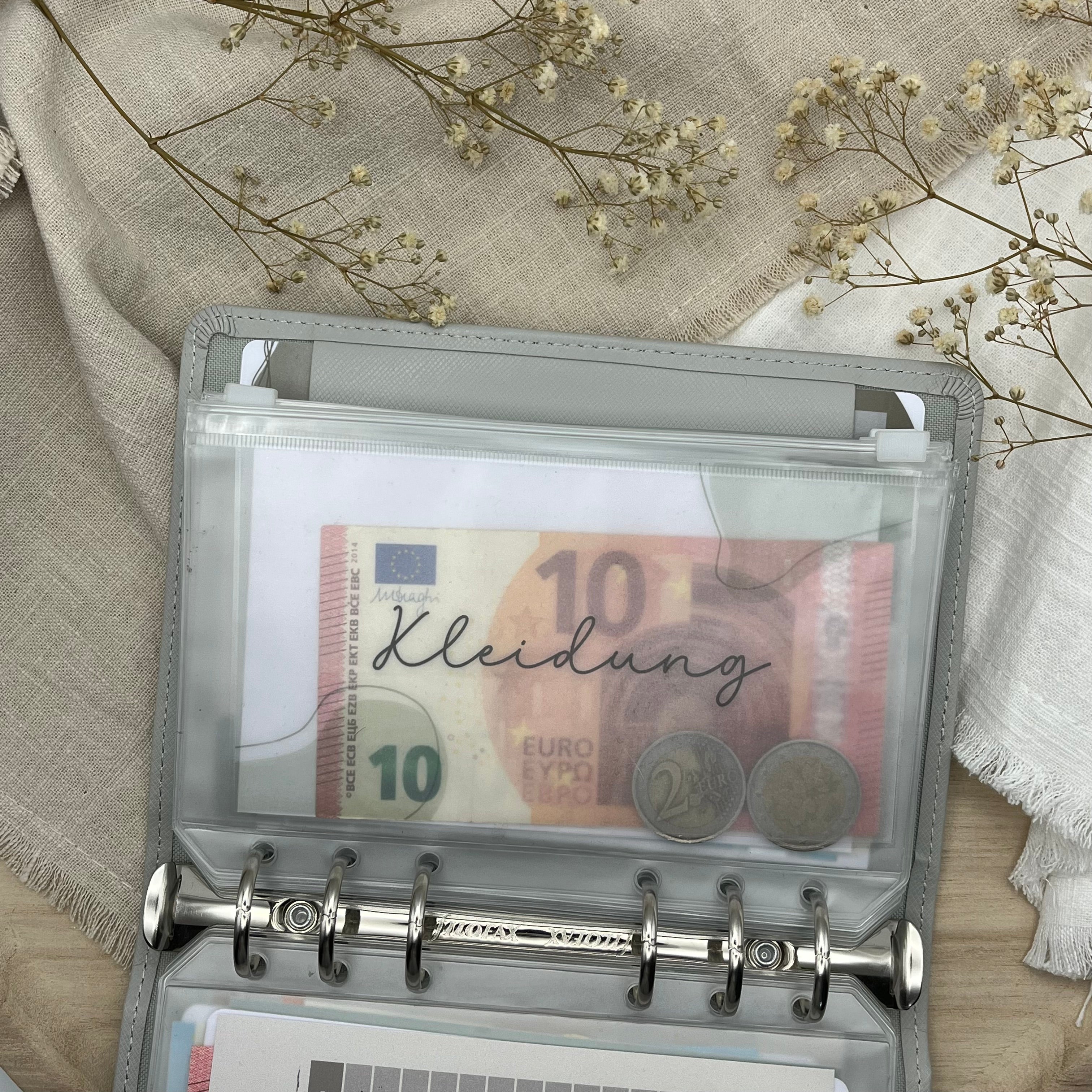 Transparente Dashboards mit Wunschaufschrift (laminiert)