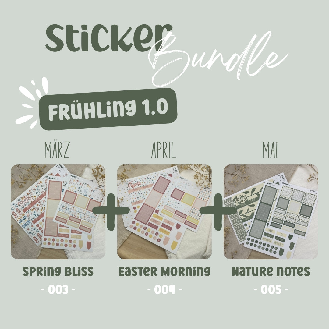Sticker Bundle - Frühling