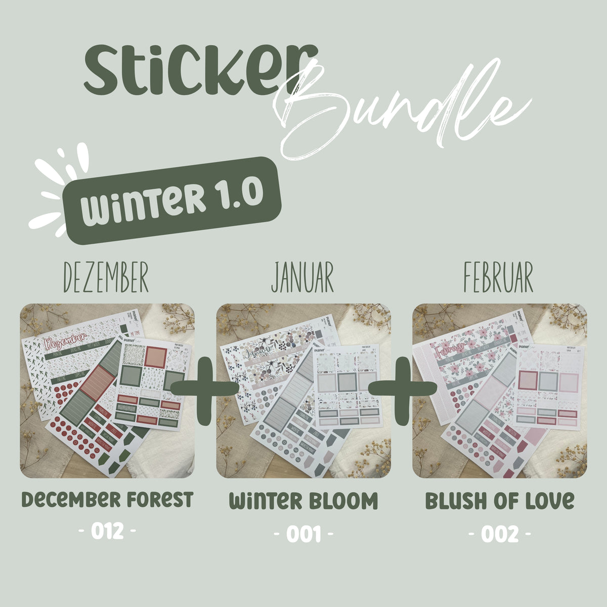 Sticker Bundle - Winter