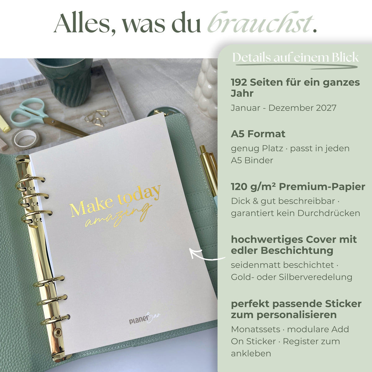 Kalender 2027 - Make today amazing