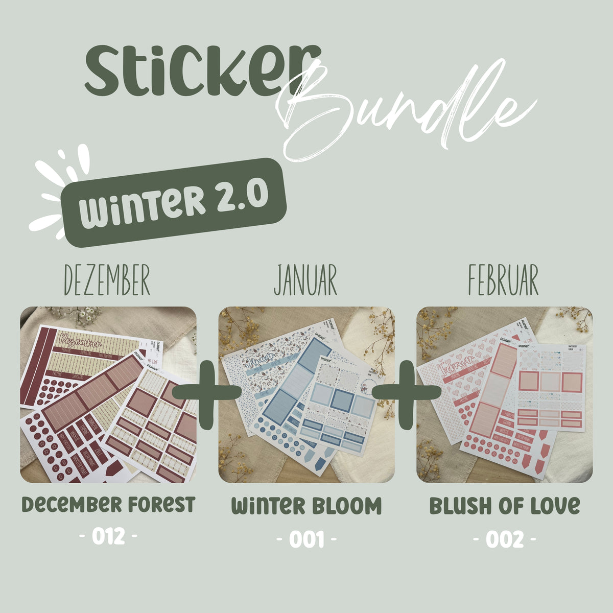 Sticker Bundle - Winter