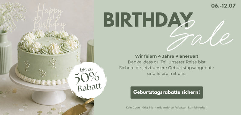 BIRTHDAY SALE