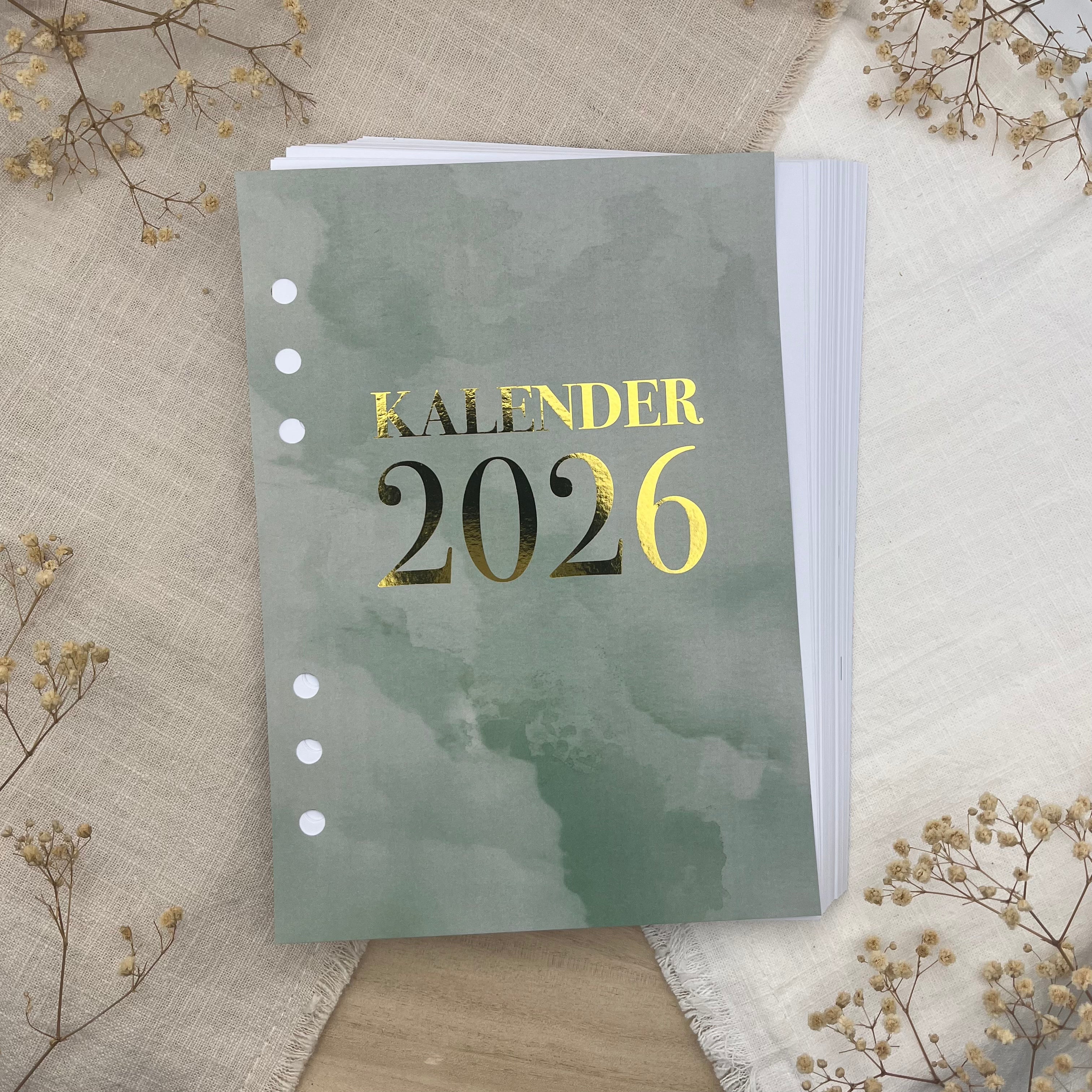 Kalender 2026 - Watercolor