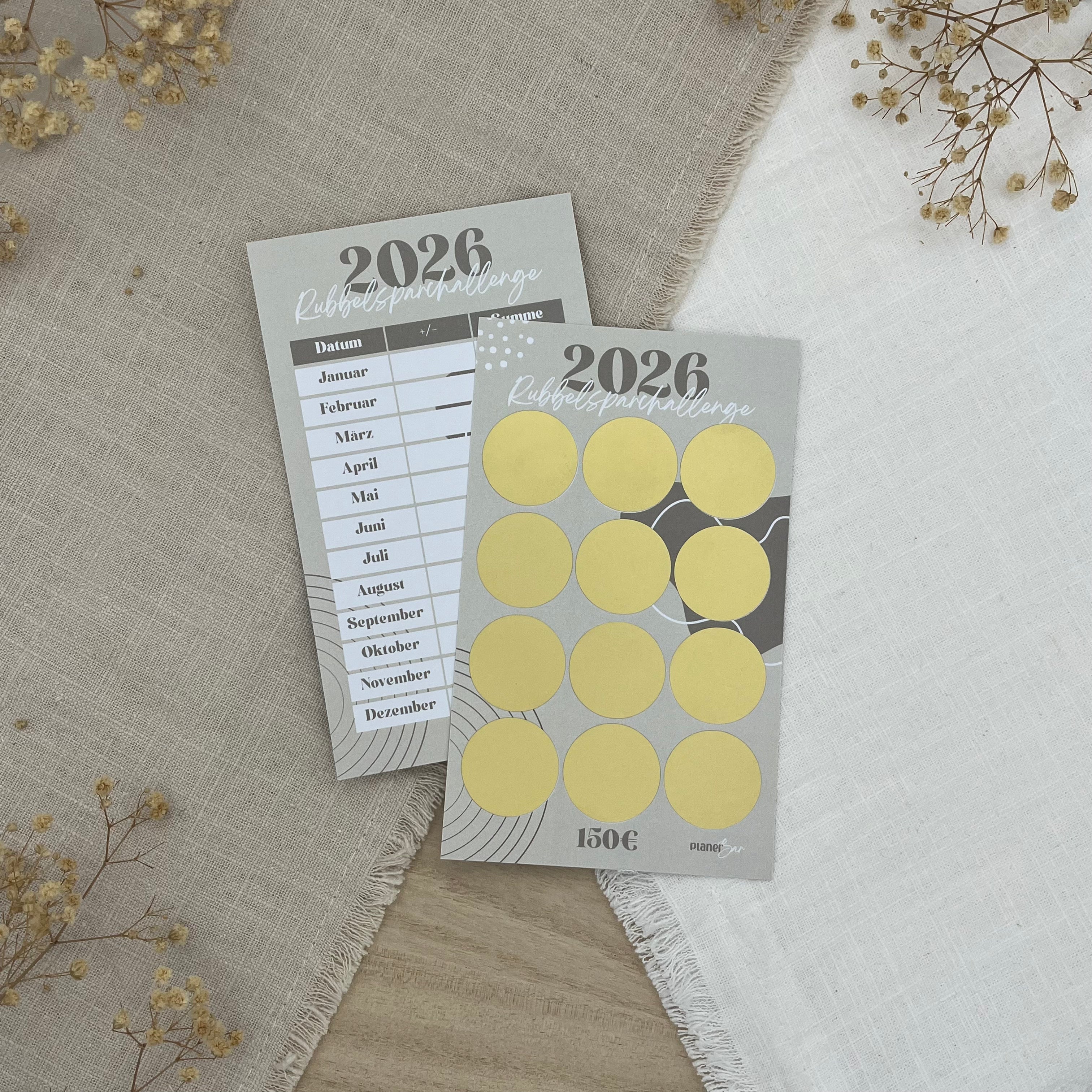 Rubbelsparchallenge - "2026"
