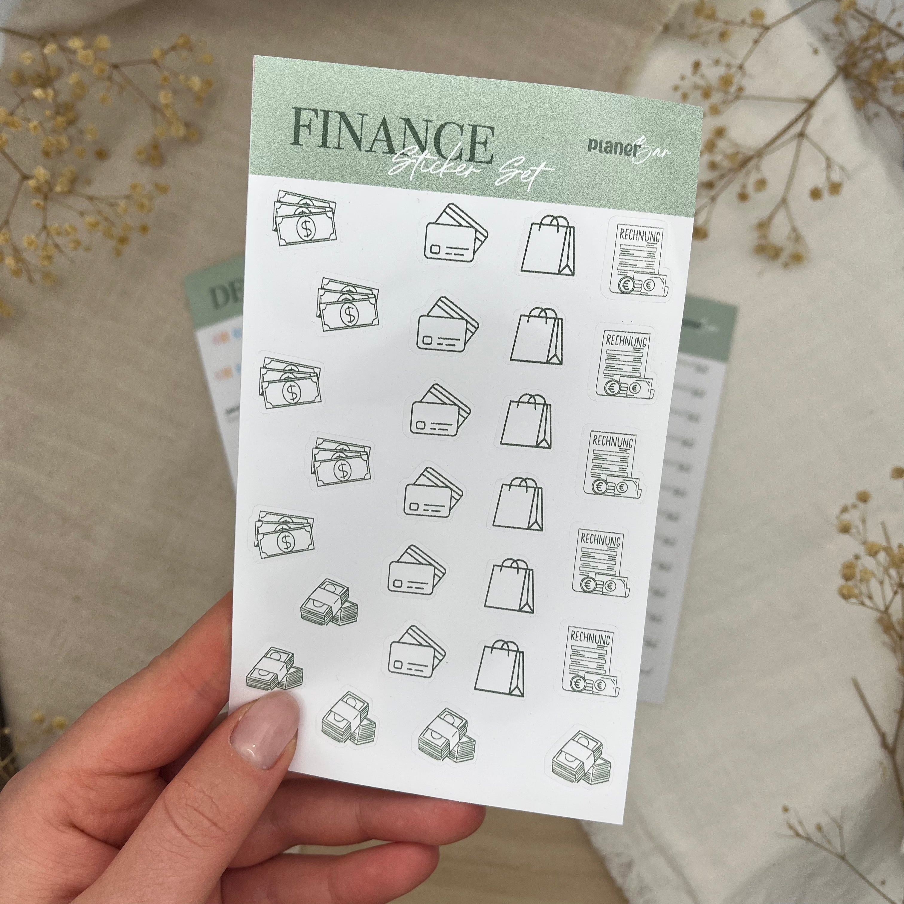 Sticker Set- Finanzen