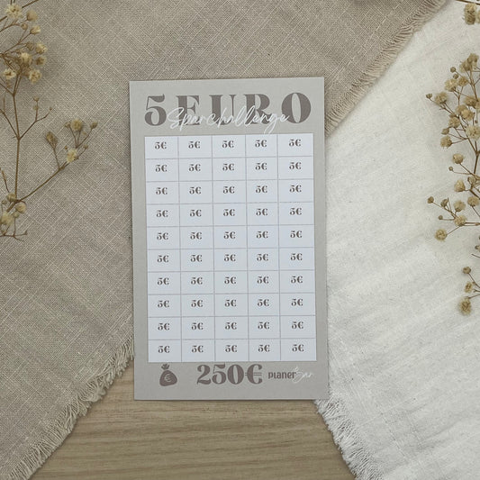 5€ Sparchallenge