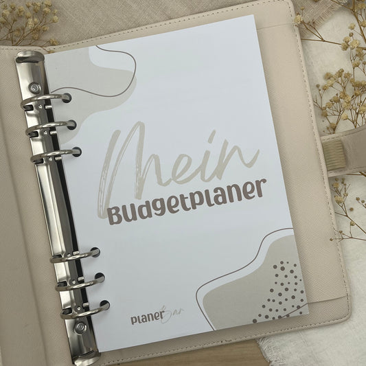 Budgetplaner - Einlagen inkl. Anleitung