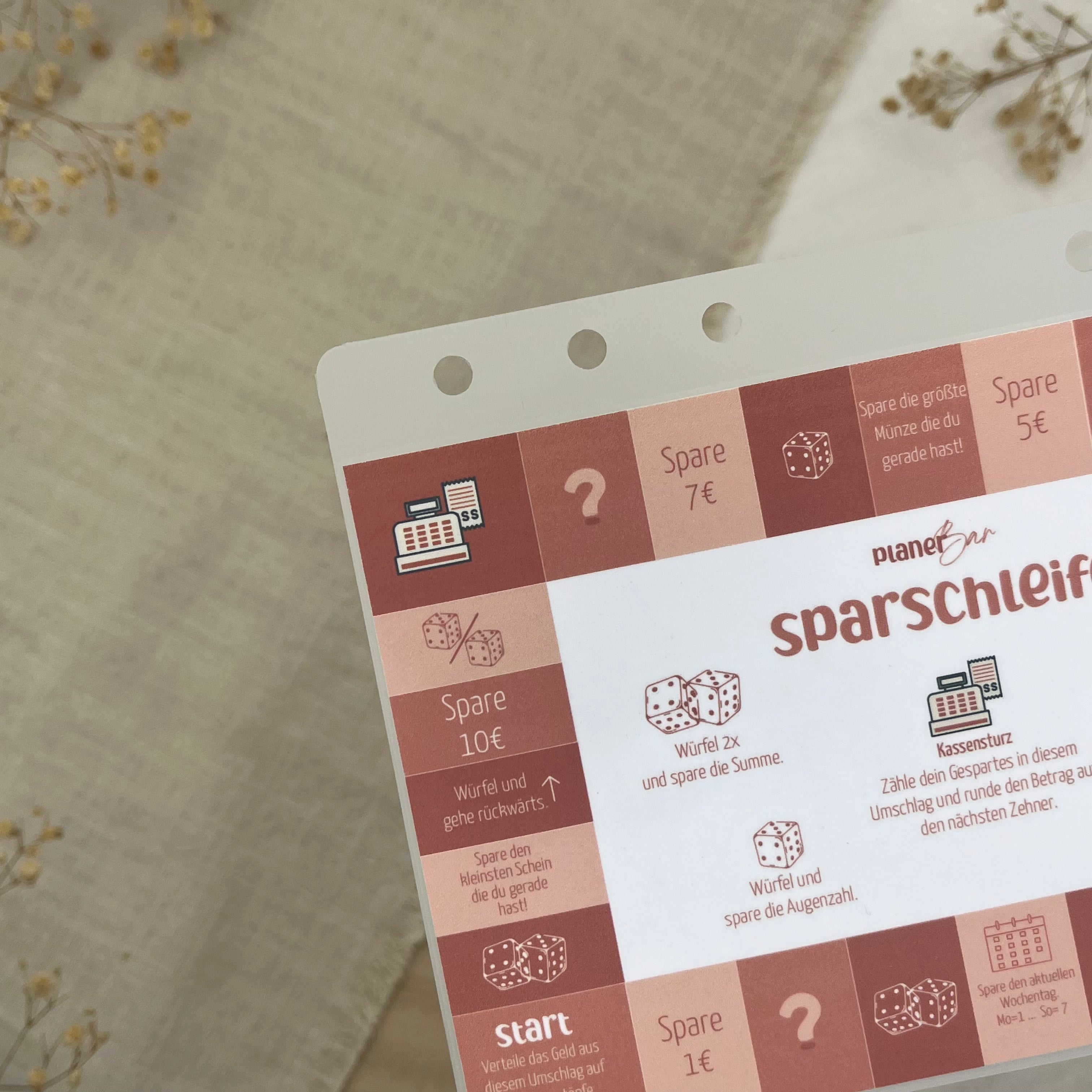 Sparspiel "Sparschleife" - Rosa Limited Edition