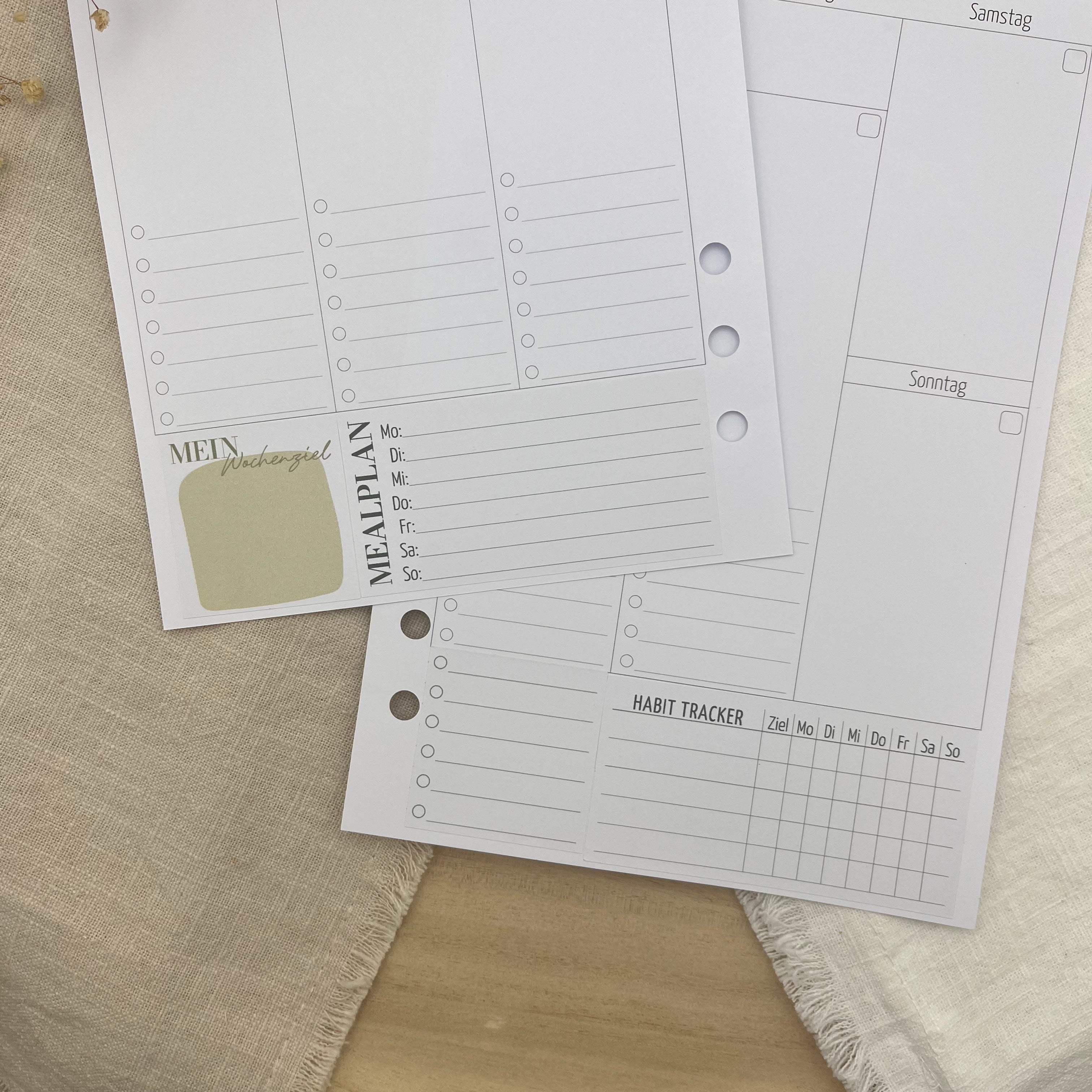Kalender Add On Sticker - Einkaufen