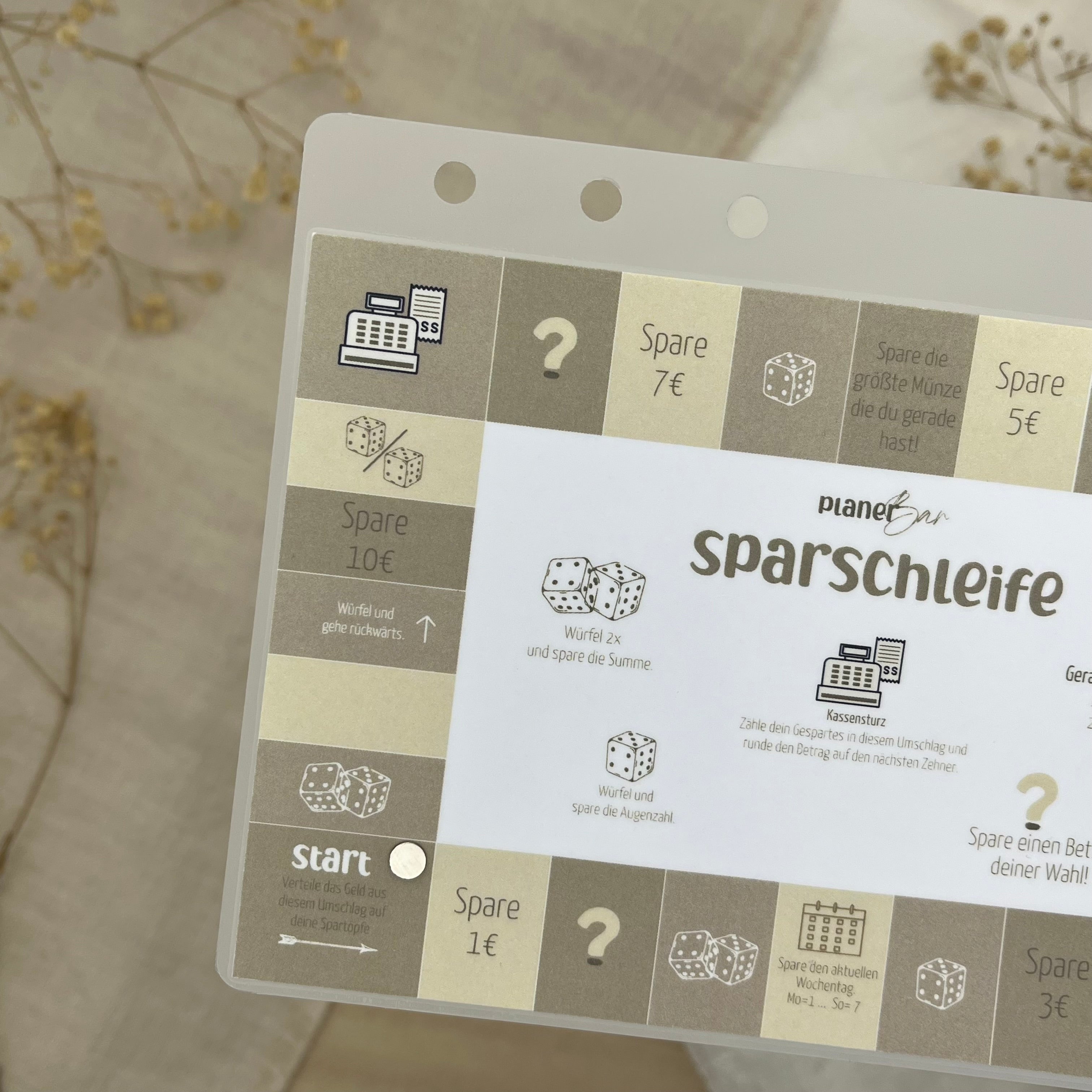 Sparspiel "Sparschleife"