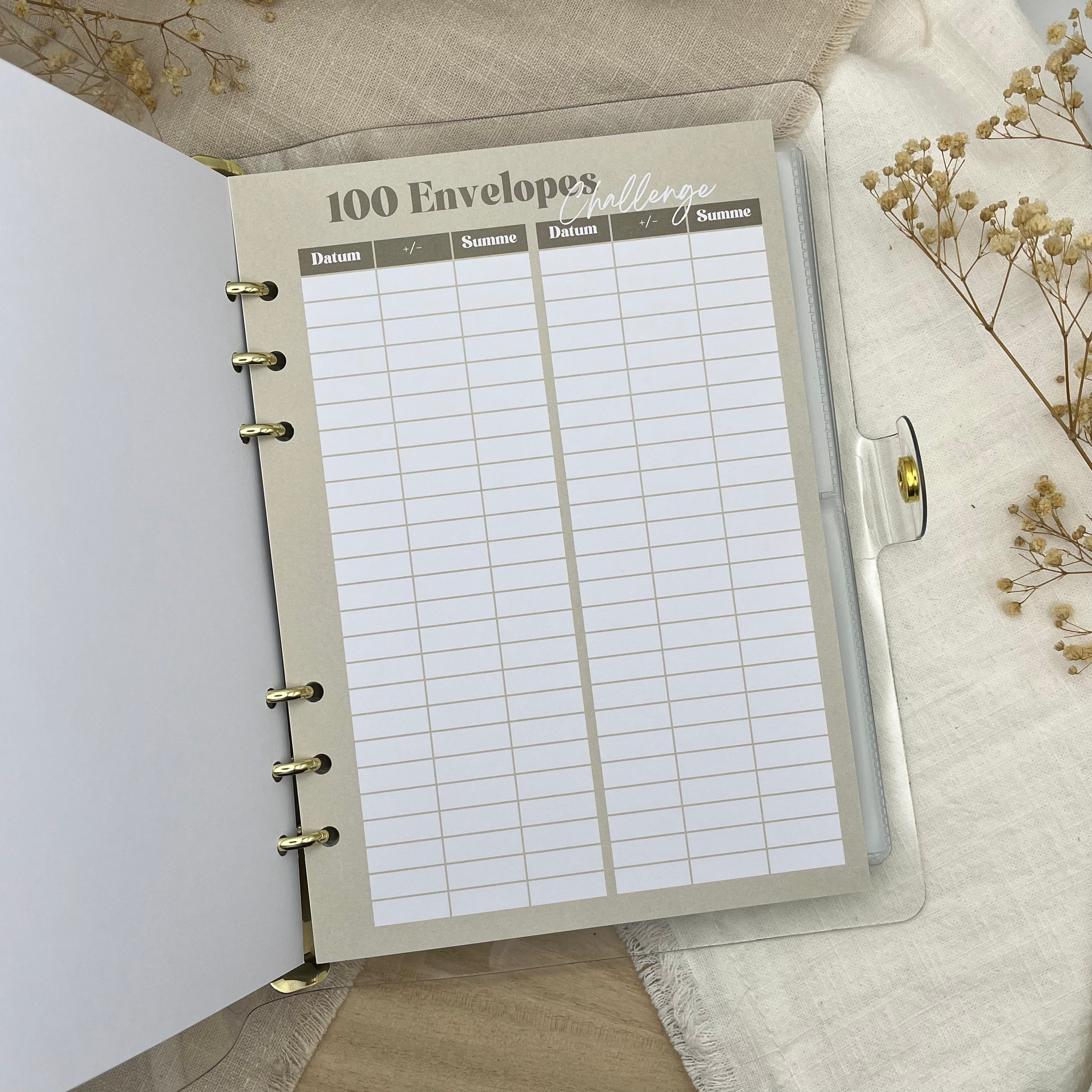 100 Envelopes Challenge