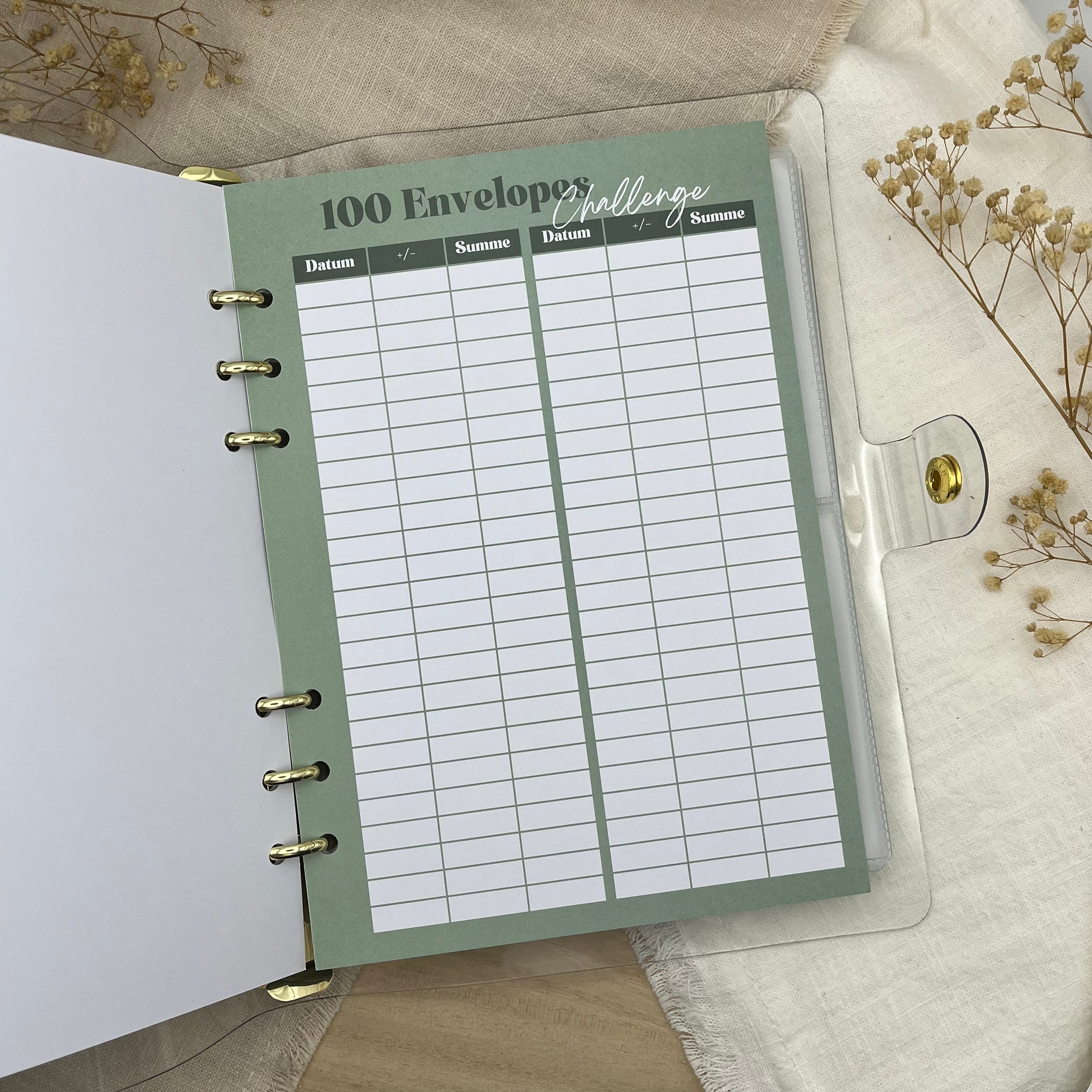 100 Envelopes Challenge