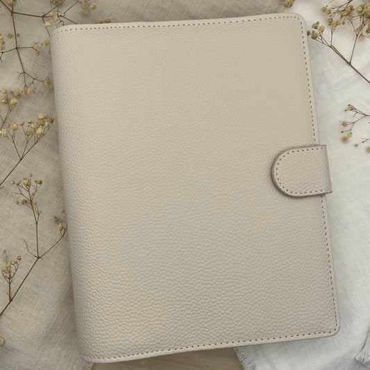 A5 Premium Binder - Creme