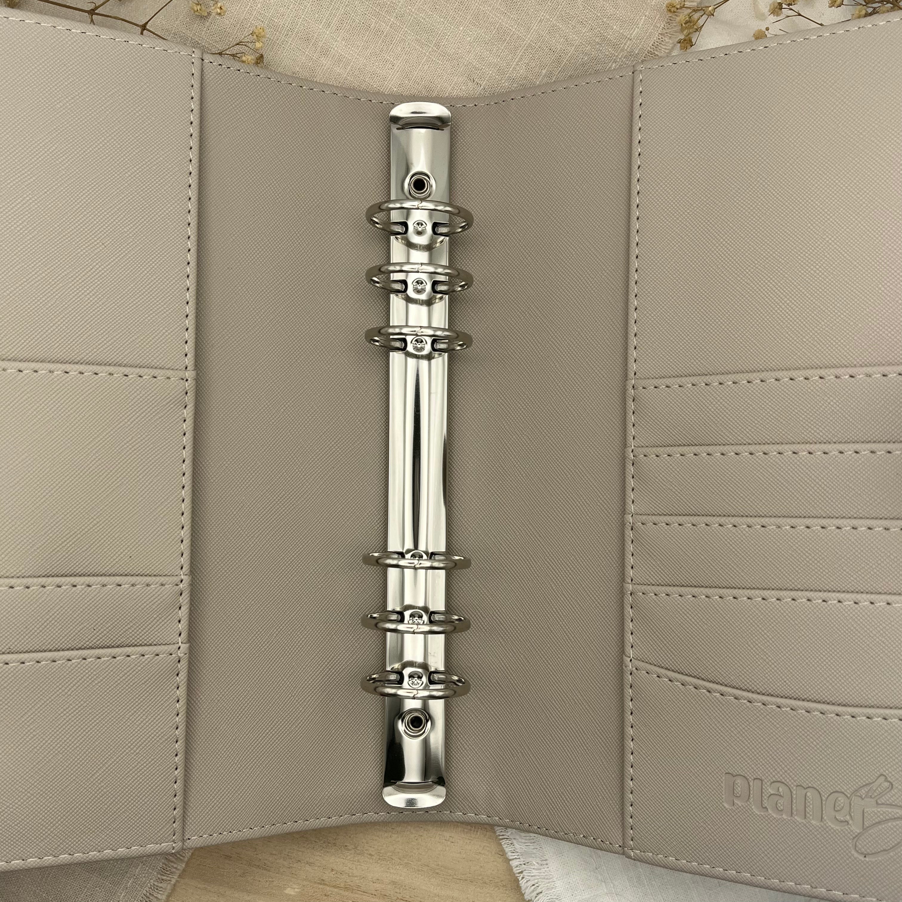 A5 Premium Binder - Saffiano Coffee