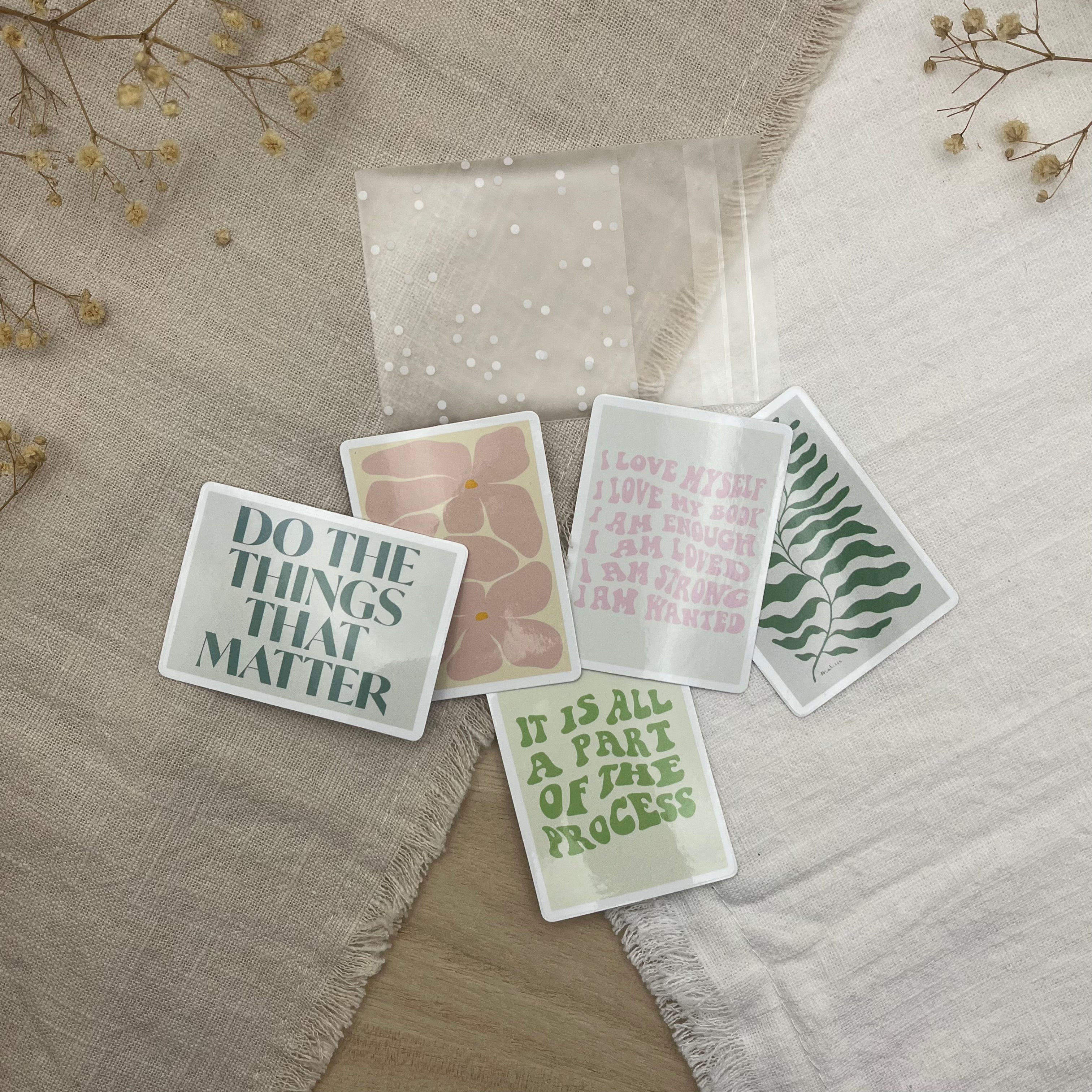 Mystery Sticker Set - Deko