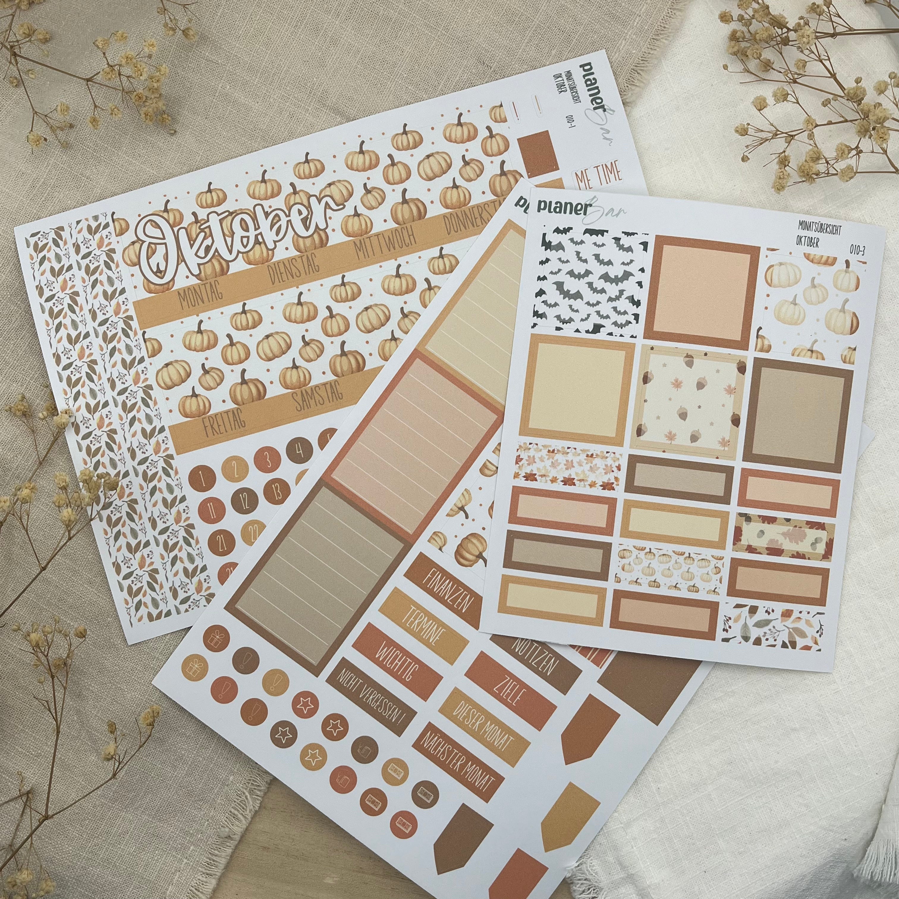 Sticker Bundle - Herbst
