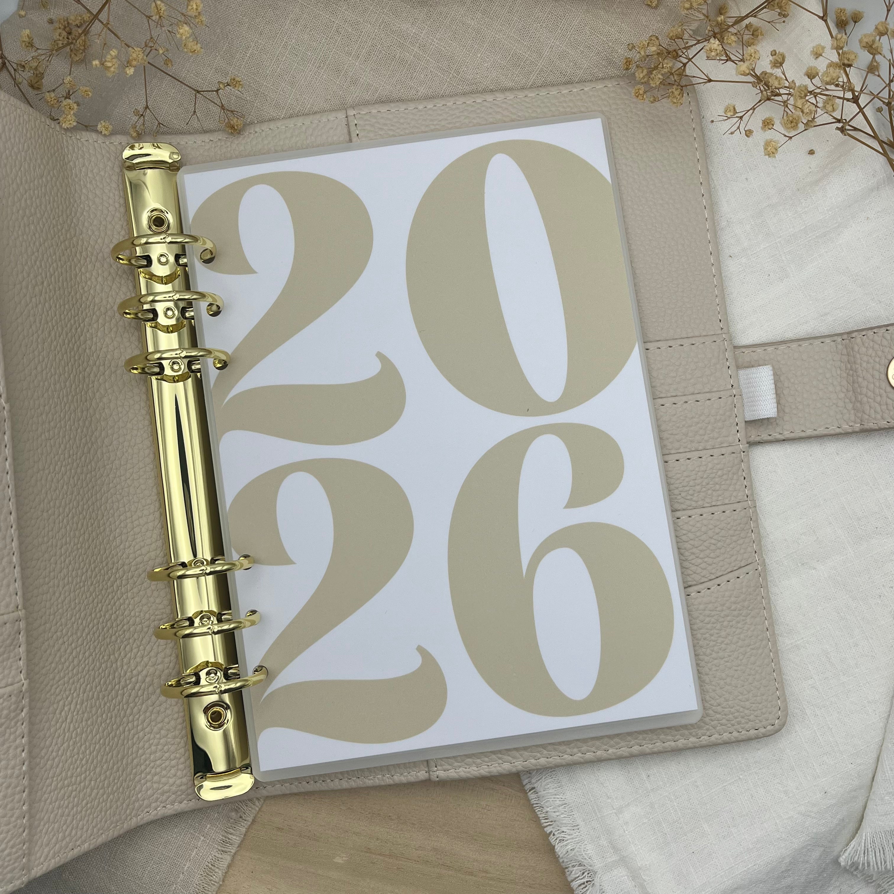 A5 Deckblätter - "2026"