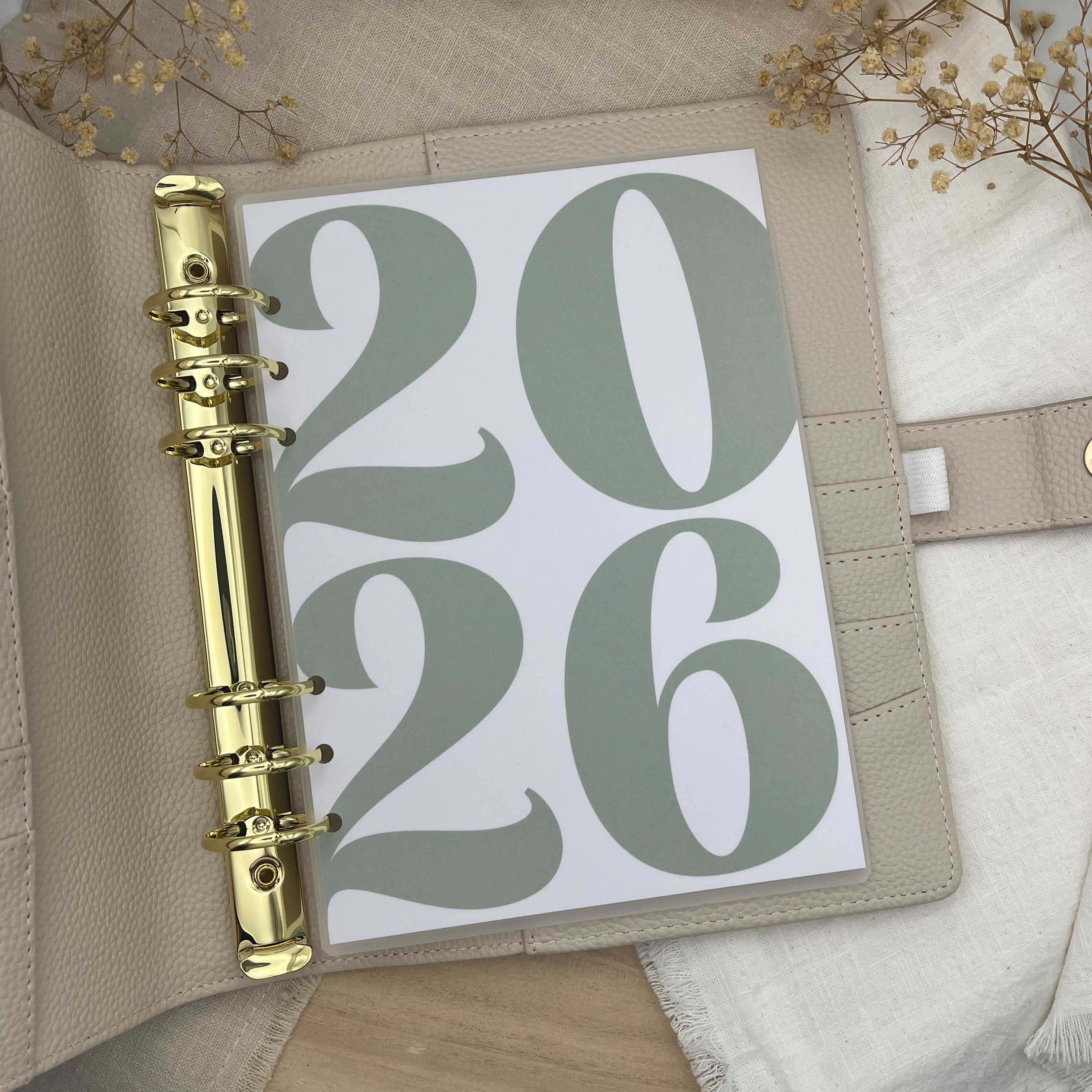 A5 Deckblätter - "2026"