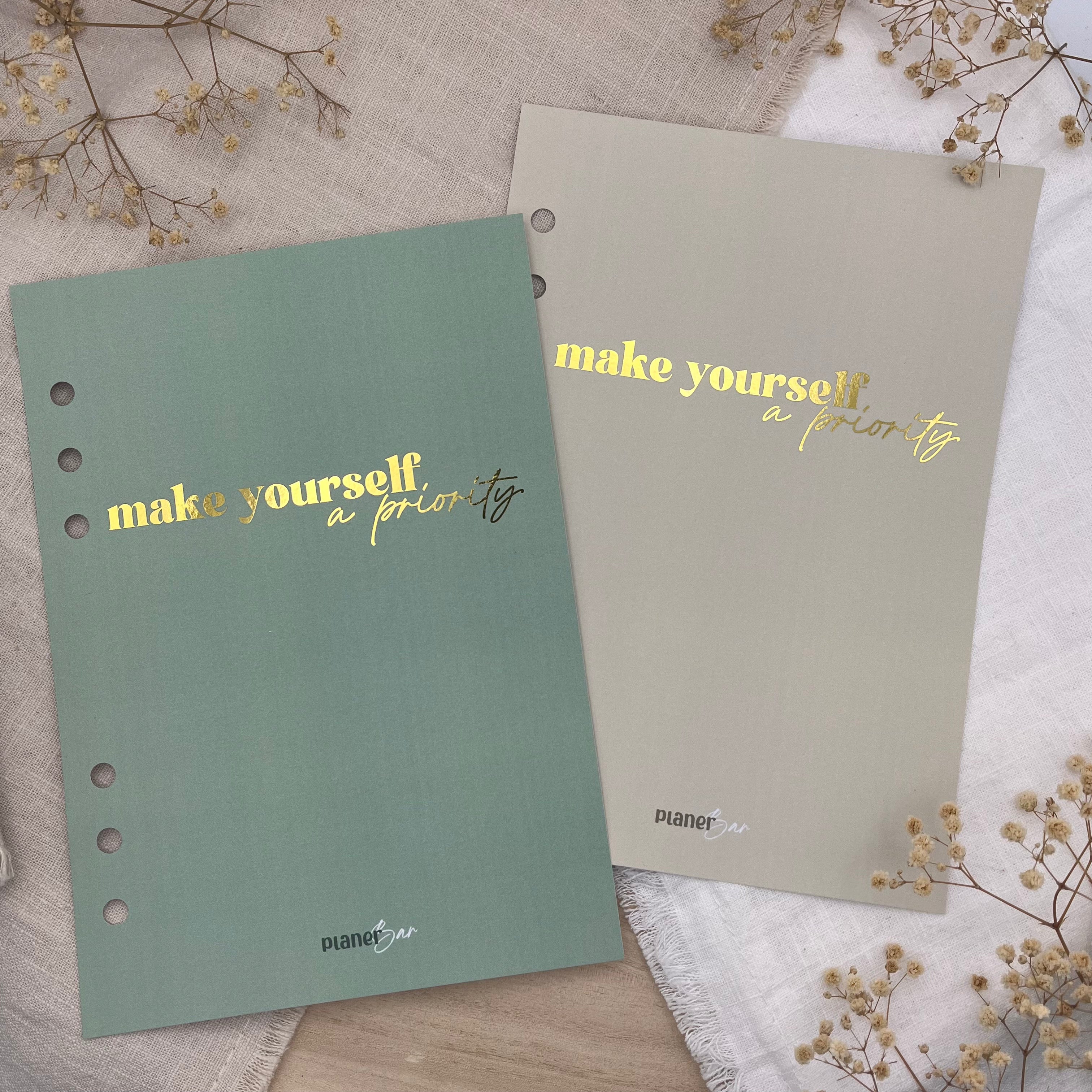 Wechselcover - Make yourself a priority