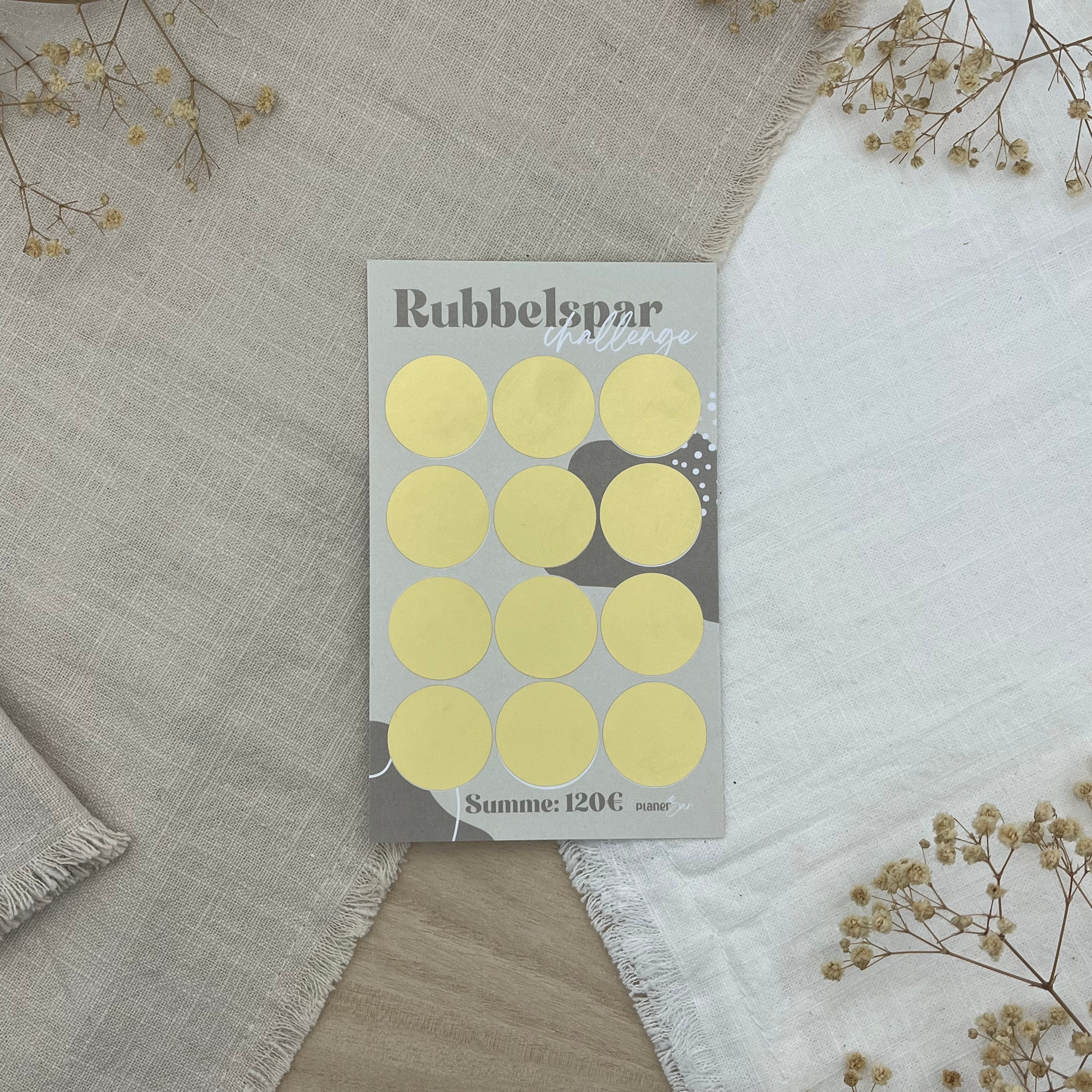 Rubbelsparchallenge - 120€