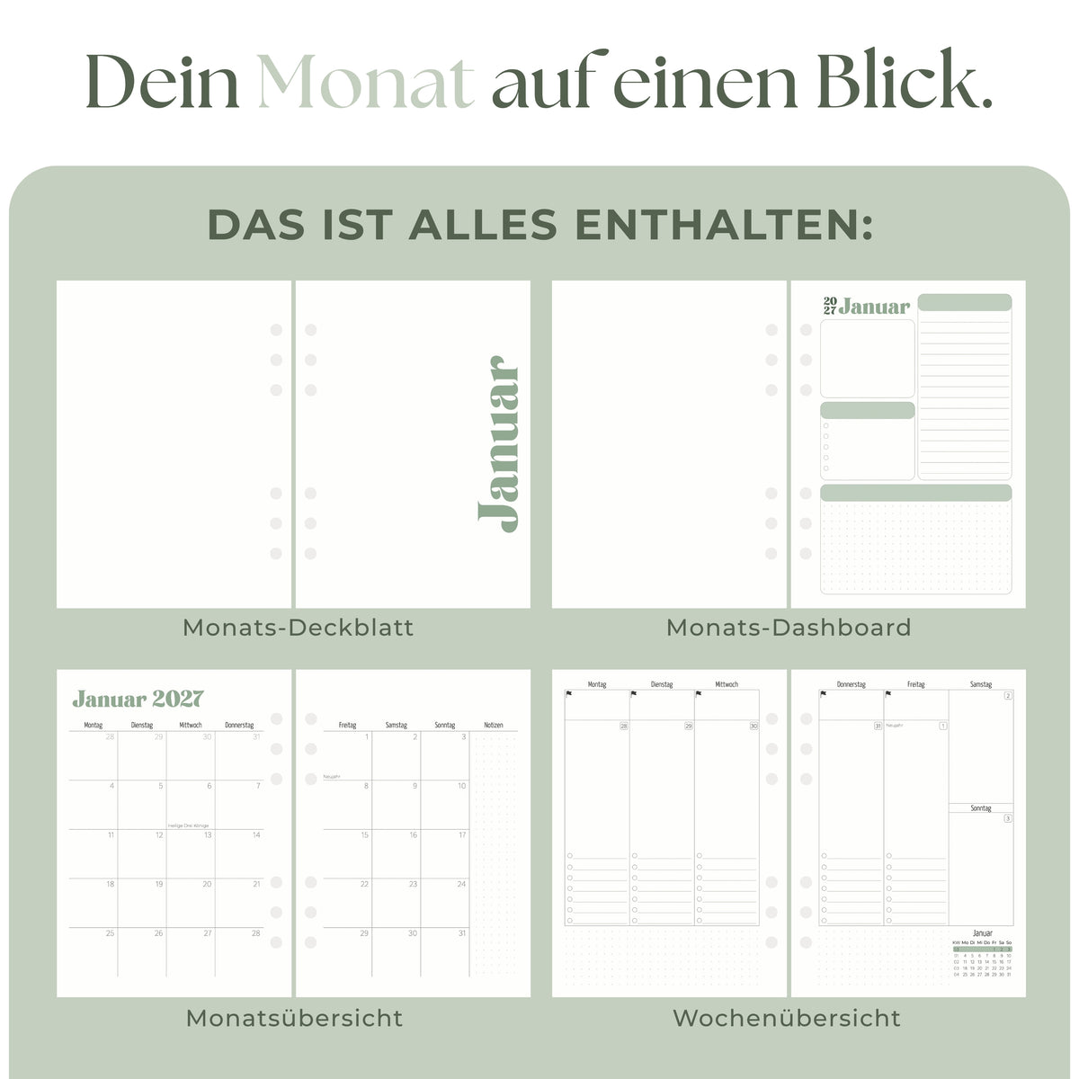 Kalender 2027 - Make today amazing