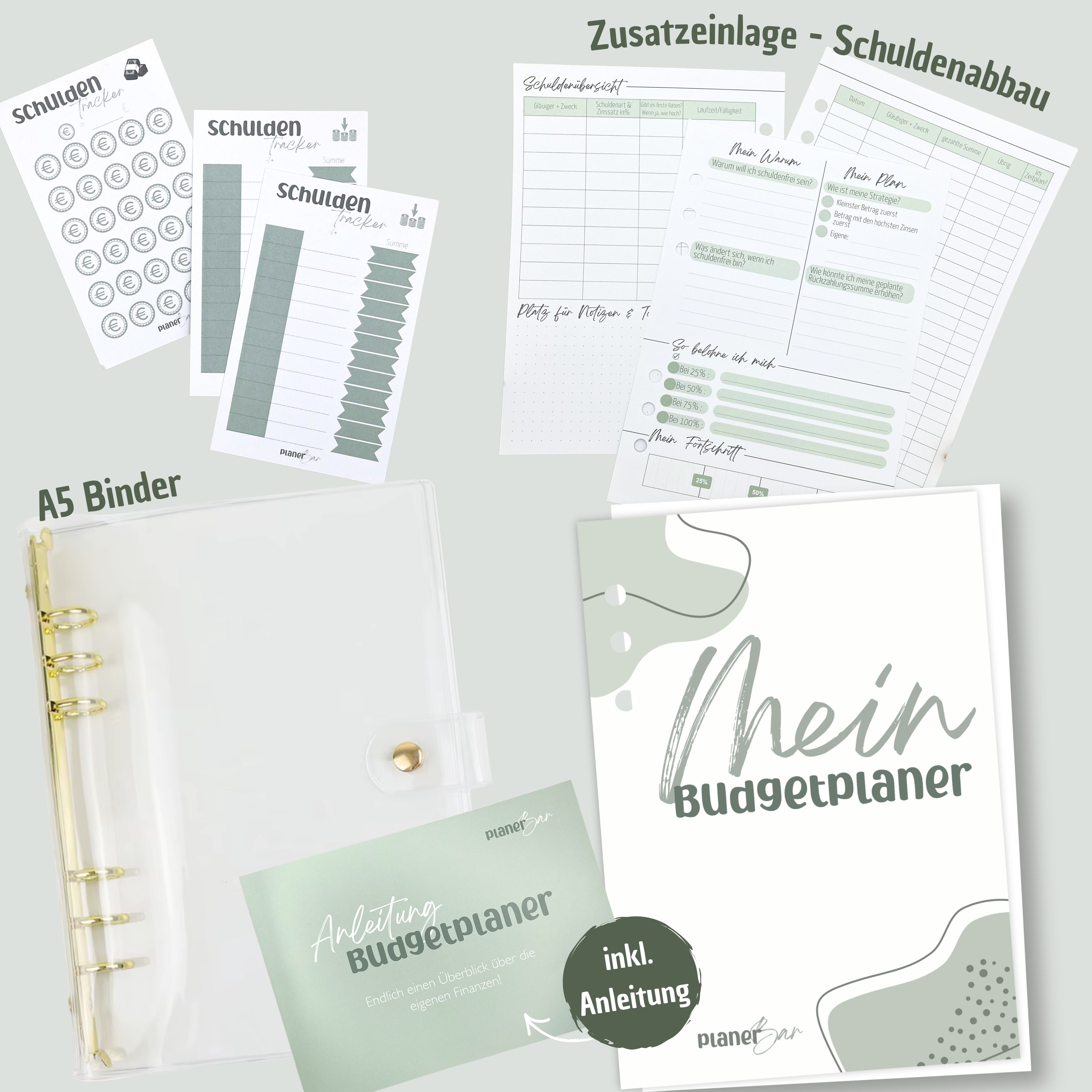 Schuldenabbau Set