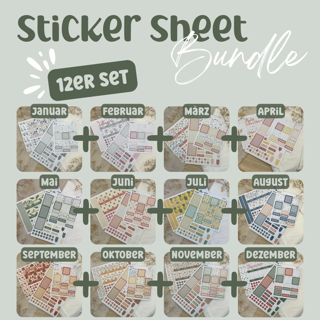 Sticker Bundle - 12er Set